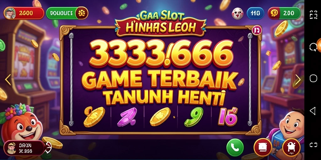 Screenshot utama 333666 menunjukkan gameplay yang seru dan menarik.