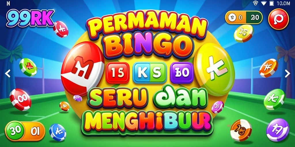 Tampilan gameplay seru dalam aplikasi Bingo 99RK.