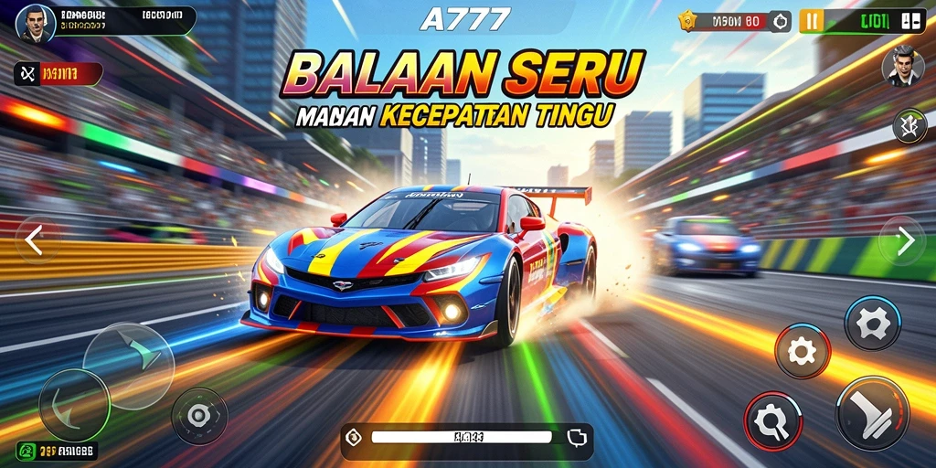 Pengalaman gameplay balapan A7777 yang mendebarkan.