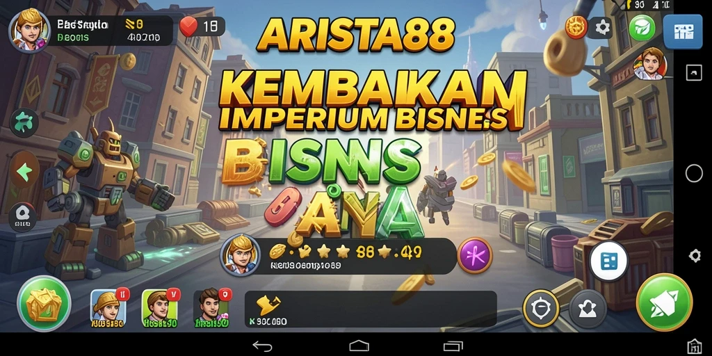 Gameplay seru ARISTA88 dengan konsep Tycoon yang menarik.