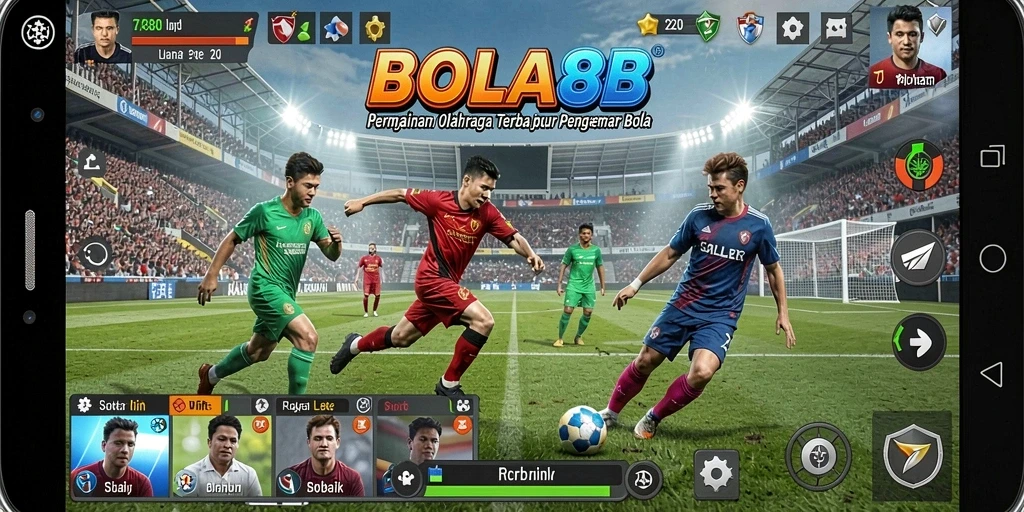Screenshot BOLA88 menampilkan antarmuka permainan dengan informasi pertandingan.