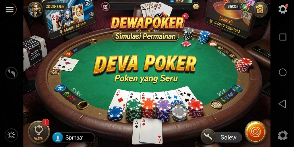 Gameplay mendebarkan DEWAPOKER dengan desain grafis yang menarik.