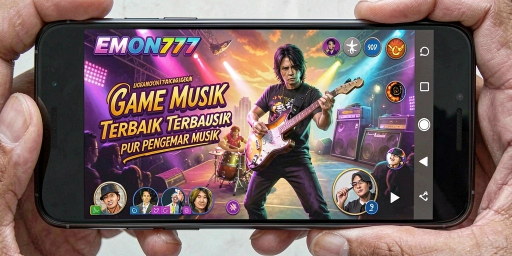 Tampilan gameplay menarik dari EMON777 dengan berbagai musik.
