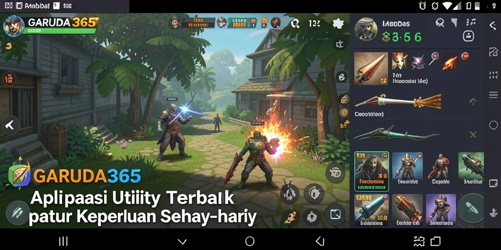Tangkapan layar dari GARUDA365 menunjukkan fitur pengatur jadwal yang mudah digunakan.