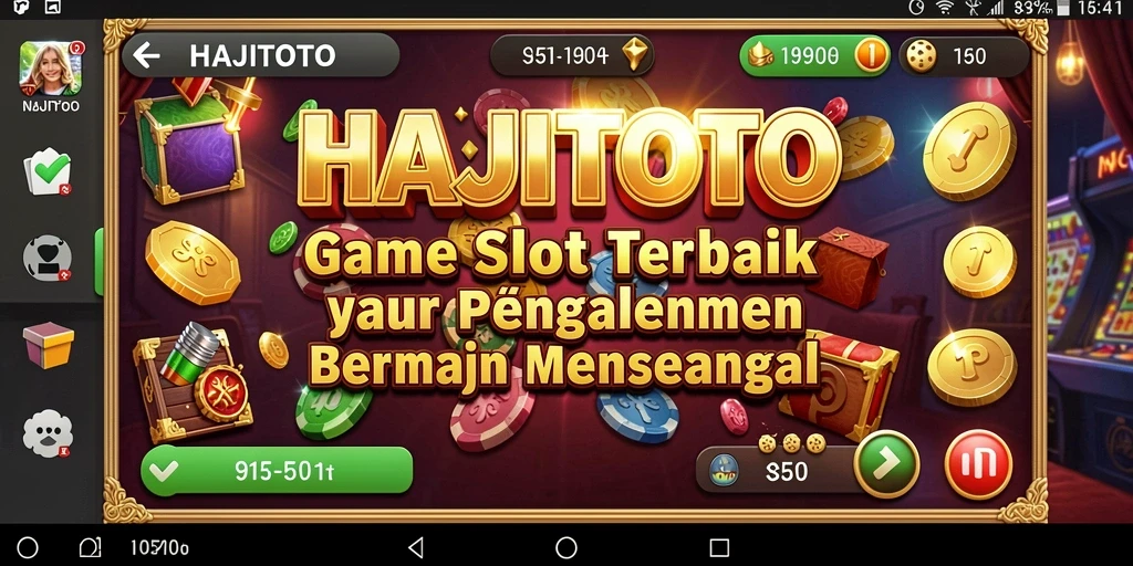 Tampilan menarik dari gameplay HAJITOTO Slot yang penuh warna.
