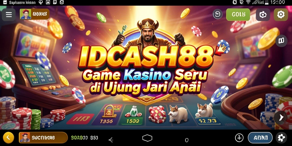 Tangkapan layar gameplay Kasino IDCASH88 yang menarik dan interaktif.