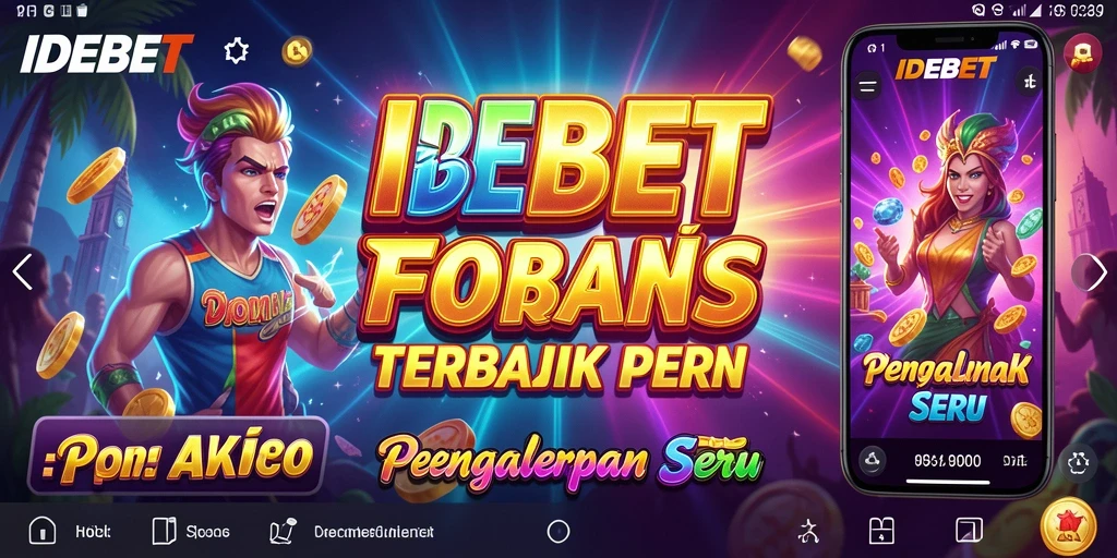 Screenshot gameplay Slot IDEBET yang menarik dan mendebarkan.