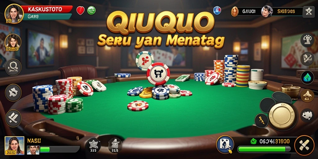 Tampilan gameplay QiuQiu yang menarik di KASKUSTOTO.