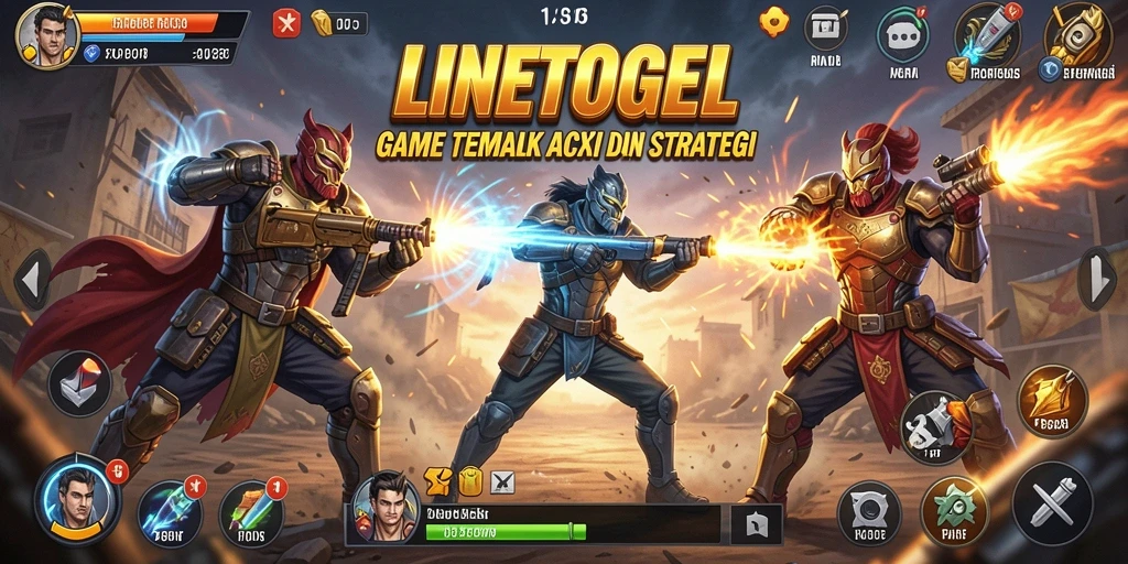 Tampilan menakjubkan dari gameplay <strong>LINETOGEL</strong>, penuh aksi dan strategi.