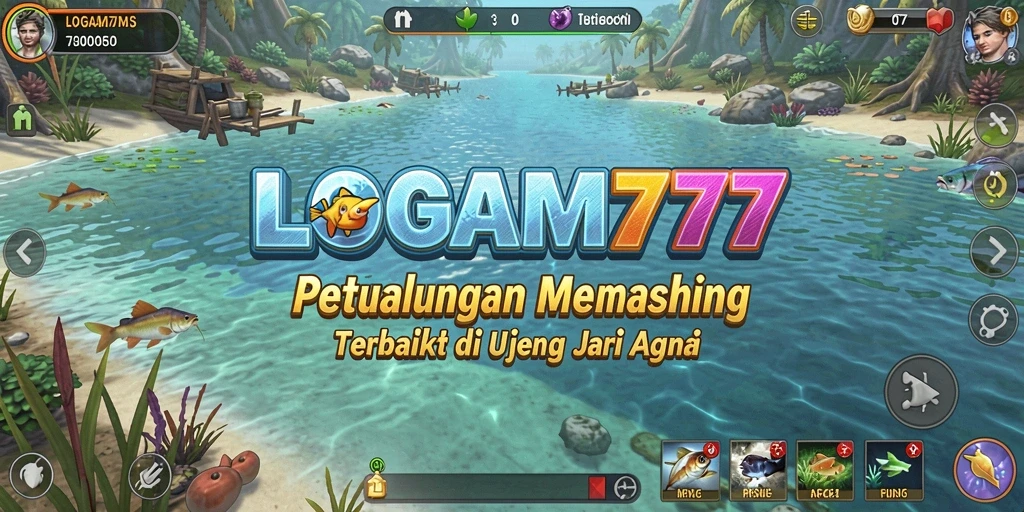 Tangkapan besar di LOGAM777 saat gameplay seru.