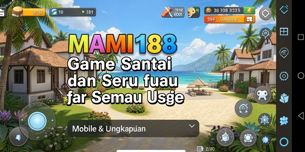 Tampilan menarik dari gameplay MAMI188 yang menyenangkan dan seru.