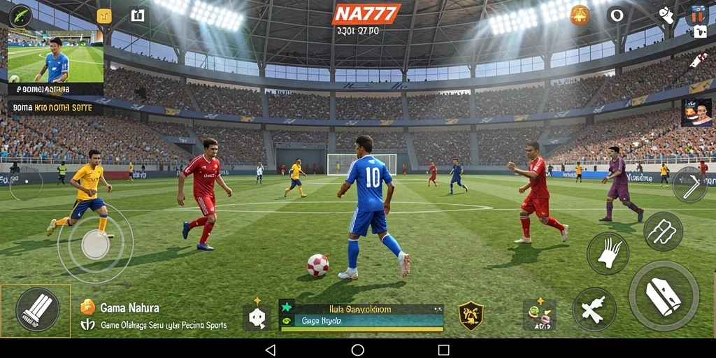Menampilkan gameplay seru dan kompetitif dari NA777.