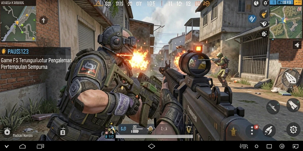 Gameplay mendebarkan dan seru dalam PAUS123 dengan aksi FPS terbaik.