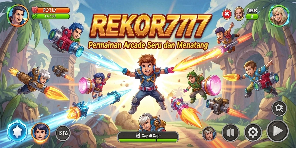 Menggambarkan gameplay seru dari REKOR777.