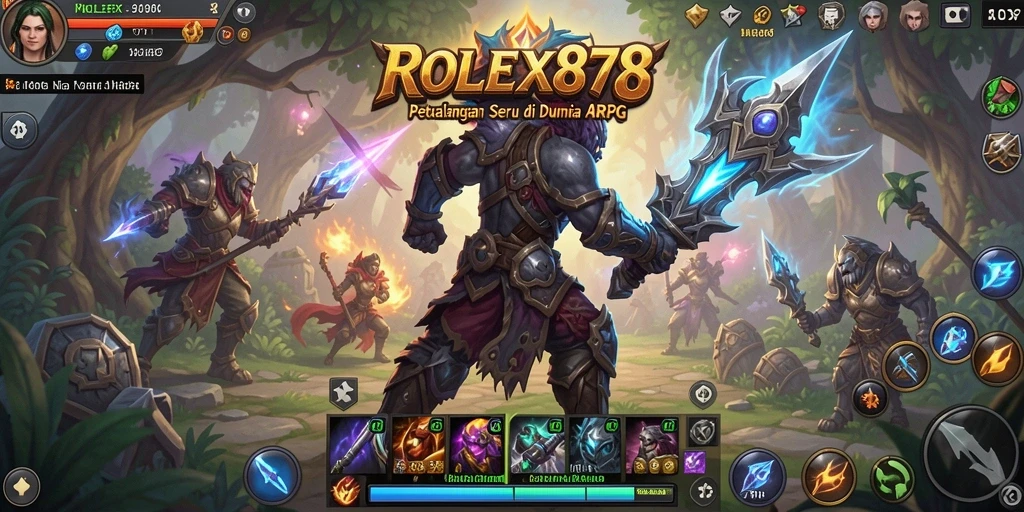 Tampilan gameplay menarik dari ROLEX878 yang penuh aksi.