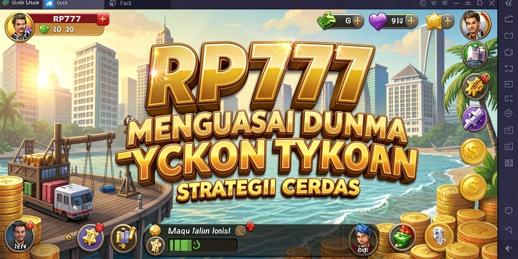 Tampilan gameplay RP777 yang menarik dan menantang di dunia Tycoon.