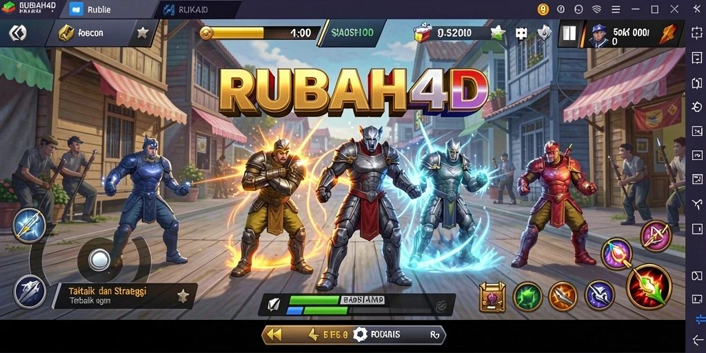 Gameplay RUBAH4D yang menarik dengan berbagai strategi yang bisa diterapkan.