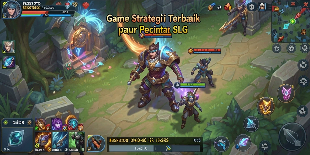 Tangkapan layar SESETOTO menunjukkan aksi seru dan strategi mendalam dalam gameplay SLG.