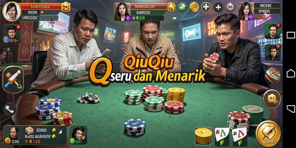 Tampilan gameplay QiuQiu di SONTOGEL yang menarik.