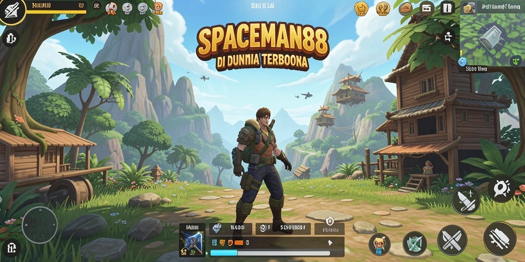 Gameplay seru di dunia terbuka SPACEMAN88 dengan eksplorasi luar angkasa.