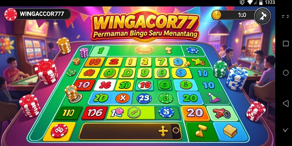 Tampilan gameplay WINGACOR77 yang seru dan menegangkan.