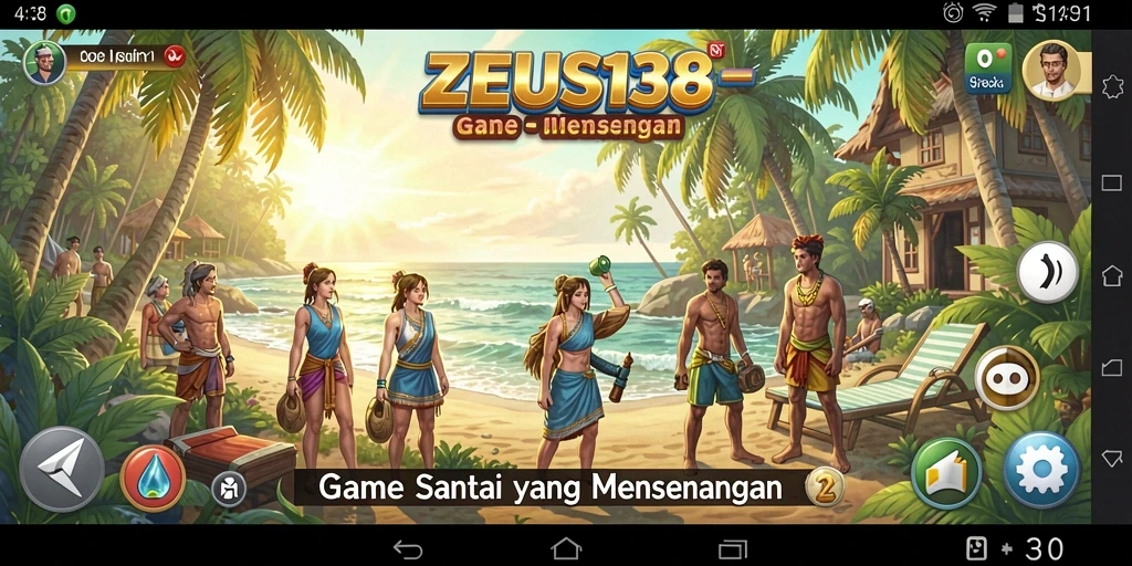 Tampilan gameplay menarik dari ZEUS138 dengan warna cerah dan desain yang atraktif.